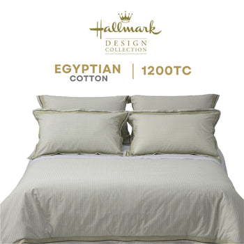 Hallmark Classix Egyptian Cotton Bed Linen - Green