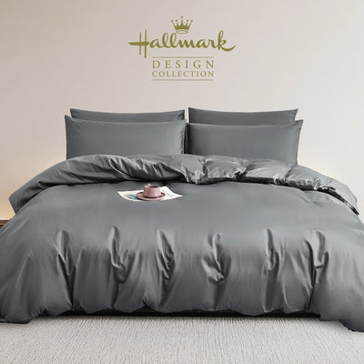 Long-Staple Cotton Bed Sheet – 1200TC - Dark Grey