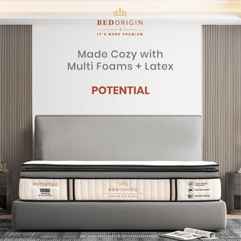 BEDORIGIN POTENTIAL - Designed for Mid-Firm Back Support