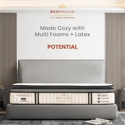 BEDORIGIN POTENTIAL - Designed for Mid-Firm Back Support