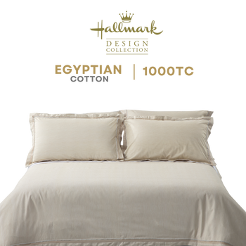 Hallmark Classix Egyptian Cotton Bed Linen - Cream Color