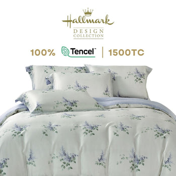 Pure Tencel - 1500TC Floral Blue