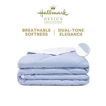 Hallmark Lyocell Comforter Quilt - Sky Blue