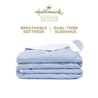 Hallmark Lyocell Comforter Quilt - Sky Blue