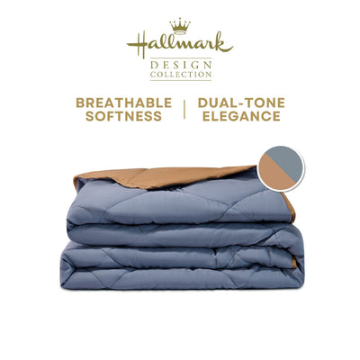 Hallmark Lyocell Comforter Quilt - Deep Blue