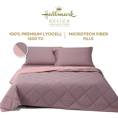 Hallmark Lyocell Comforter Quilt - Lavender