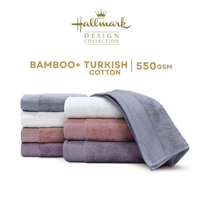 Hallmark Turkish Cotton Bamboo Towels 550 gsm