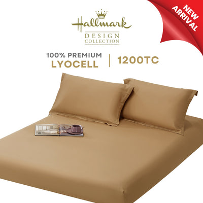 Hallmark Lyocell Fitted Sheet Set - Autumn