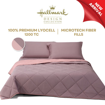 Hallmark Lyocell Comforter Quilt - Lavender