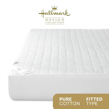 Hallmark Pure Cotton Mattress Protector