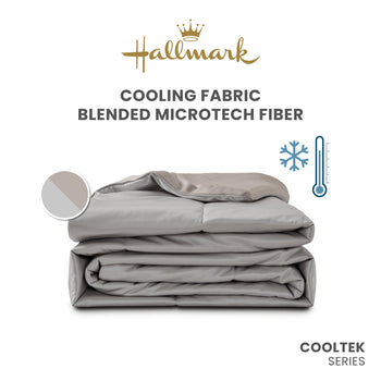 Hallmark CoolTek Fabric Soft-Fiber Quilted Blanket