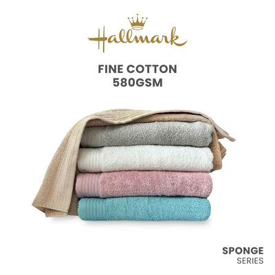 Hallmark Pure Cotton Sponge Weaved Towel Bundle Set