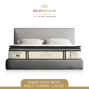 BEDORIGIN POTENTIAL - Designed for Firm Back Support Mattress